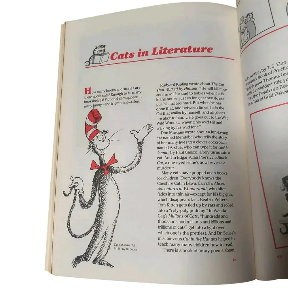 Garfield Complete Cat Book Illustrated Reference by Jim Davis Random House